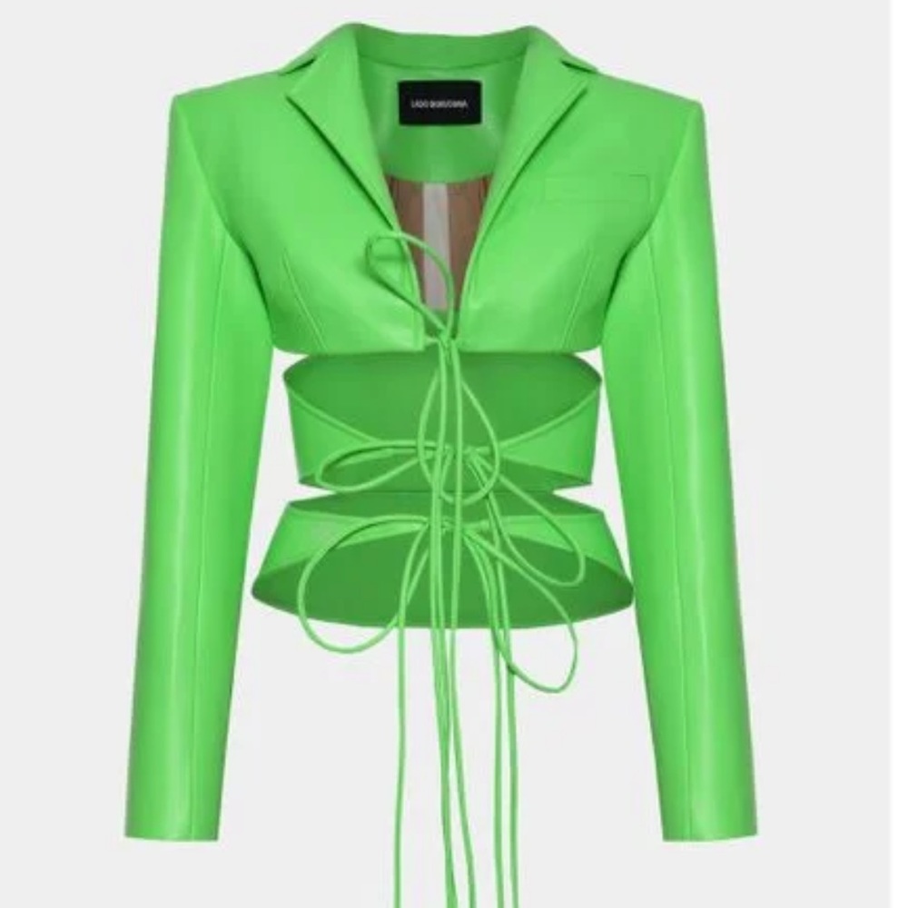 LADO BOKUCHAVA
Women's Green Shibari Blazer